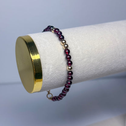 Solis Signature Garnet Bracelet