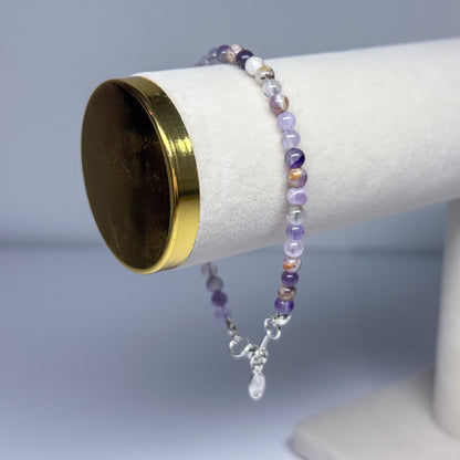 Solis Sterling Sage Amethyst Bracelet